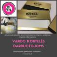Vardo kortelės darbuotojams