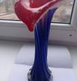 Vaza mėlynos spalvos