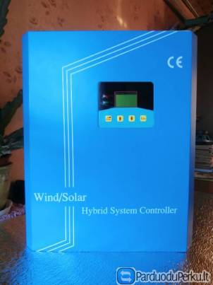 Vėjo-saulės hibridinis kontroleris