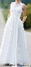 Elegantiška balta vestuvinė suknelė