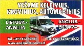 Vežame keleivius, krovinius, automobilius (Lietuva-Anglija-L