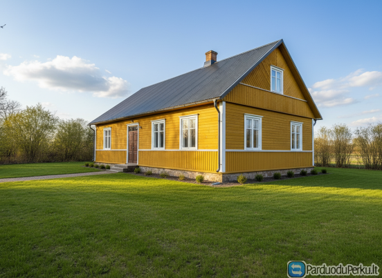 Vienkiemis su ūkiniu, pirtele prie Pušaloto