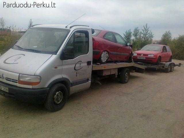 VOLKSWAGEN VW GOLF 1998 AUTOMOBILIU PERVEZIMAS, GABENIMAS, P