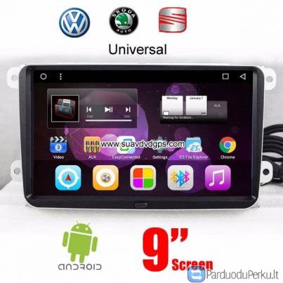 Volkswagen VW Skoda Seat Car radio GPS android 6.0 Wifi App Camera