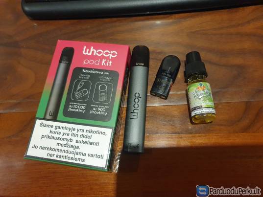 Whoop pod kit elektroninė cigaretė