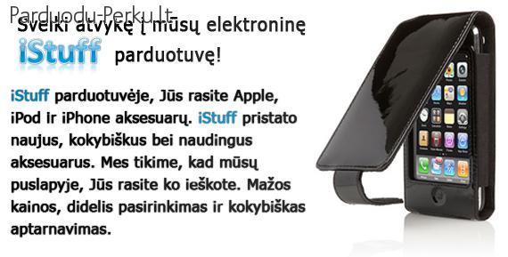 Www.iStuff.lt iPhone ir iPod aksesuarai