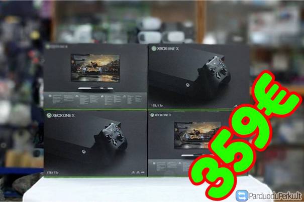 Xbox One X su Gold Live nuo 359€